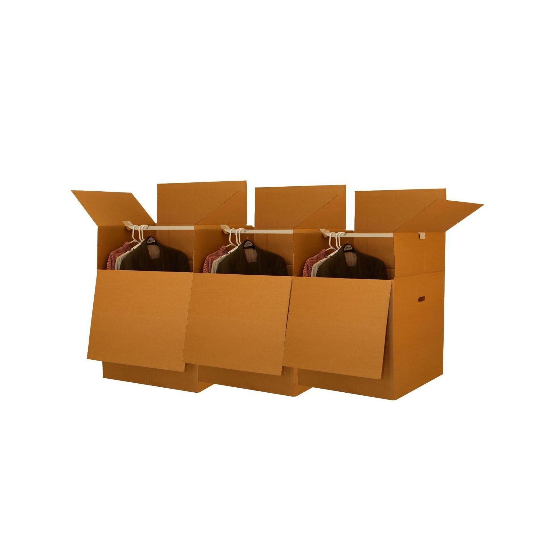 NEW Wardrobe Moving Boxes XL Size Pack of 3