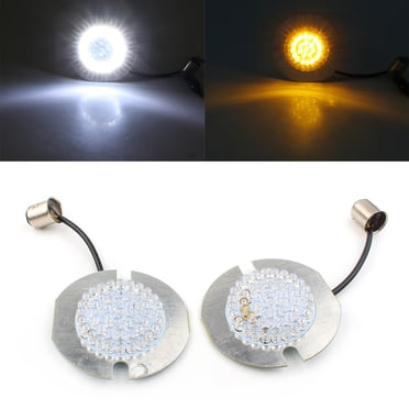 Black Rear Turn Signal Brake LED Light Bar For Harley Electra Road