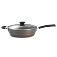 thumbnail image 5 of Tramontina Sicilia 4.5 Quart Aluminum Nonstick Covered Sauté Pan with Glass Lid, Hazelnut, 5 of 6
