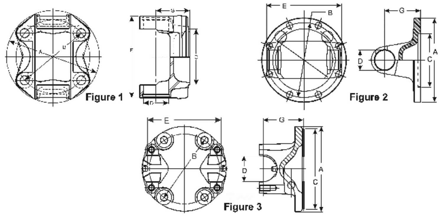 Spicer 2-2-1049 Drive Shaft Flange Yoke
