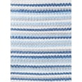 thumbnail image 3 of Blue Yacht Stripe 20x20 Indoor Outdoor Pillow Default Title, 3 of 6