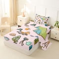 thumbnail image 2 of Erosebridal Adventure Theme Twin Sheet Sets 3pcs For Boys Girls,Happy Camping Bedding For Kids Teens, 2 of 5