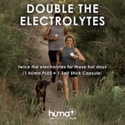 Huma Plus - Chia Energy Gel, Variety, 24 Gels - Double Electrolytes, Real Food, Stomach Friendly Energy Gels