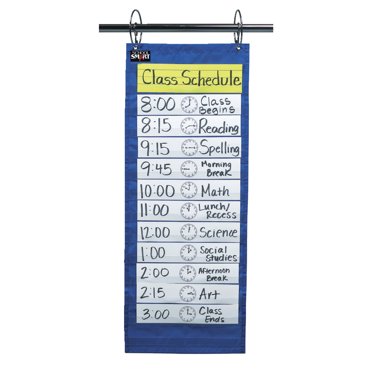 Pacon Dry Erase Activity Pocket Chart, 34