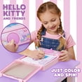 thumbnail image 3 of Tableta animada para colorear Hello Kitty con 20 insertos de diseño, 3 of 9