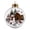 Snowman - Non-Lighted, variant on Glowing Christmas Story Ornament, Mini Diorama Ball Ornament, 3.94 Inch Holiday Hanging Decoration, Lighted or Non-Lighted Christmas Scene, Snowman Angel Santa Tree Reindeer Train