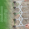 thumbnail image 4 of Woeilo Outil d'Espacement de Graines Réglable à 5 Roues - Outil de Jardin en Acier Inoxydable pour Espacer les Pieds Carrés et les Plantes / Maximiser la Récolte, Réduire les Mauvaises Herbes, Idéal pour Tous les Jardiniers, 4 of 5