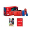 Nintendo Switch Mario Red & Blue Edition + Nintendo Switch Online Family Membership 12 Month Code + Super Mario 3D All-Stars Nintendo Switch