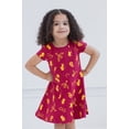 thumbnail image 5 of Harry Potter Little Girls French Terry Skater Dress, 5 of 5