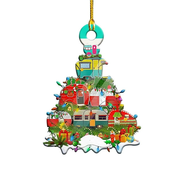 2022 Christmas Ornaments Hanging Decoration Gift Product Personalized Family - Walmart.com