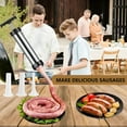 thumbnail image 2 of ZEPARO Sausage Maker Meat Stuffer Kit: Stainless Steel Manual Sausage Stuffer Machine with 4 Stuffing Tubes,Meat Stuffer Gun Sausage Making Kit,Hand-Made Sausage Press Filling Tools Salami Maker, 2 of 7