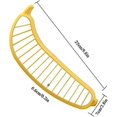 thumbnail image 2 of KAIYANG Paquete de 2 cortadores de plátano, herramientas de cocina prácticas, cortador de plástico para ensaladas y frutas, 2 of 5