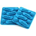 thumbnail image 1 of 2 bandejas de cubitos de hielo Titanic, en silicona flexible, para fiestas, bebidas frías, cócteles y chocolate; libres de BPA, duraderas y aptas para lavavajillas., 1 of 5