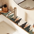 thumbnail image 2 of Yayeee Faucet Mat for Kitchen Sink 30" Diatomite Long Splash Guard Pad, Beige Christmas Trees, 2 Pack, 2 of 7