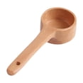thumbnail image 3 of Cuchara medidora de madera, cuchara de café de madera con mango largo, minicucharadita para oficina, cocina, comida para mascotas, accesorio para S, 3 of 8