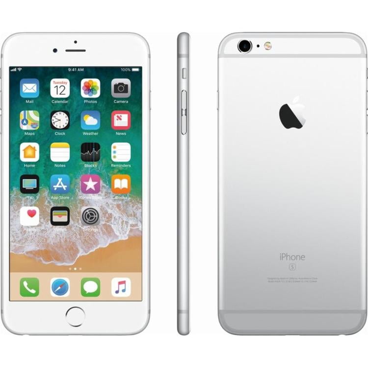 Pre-Owned Apple iPhone 6s Plus - Carrier Unlocked - 64 GB Silver