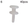 thumbnail image 6 of BAETEUY 40Pcs Window Curtain Rod Slide Rail Track Glider Drape Pole Runner Loop Hook, 6 of 8