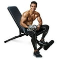 RitFit Adjustable Foldable Utility Weight Bench for Home Gym