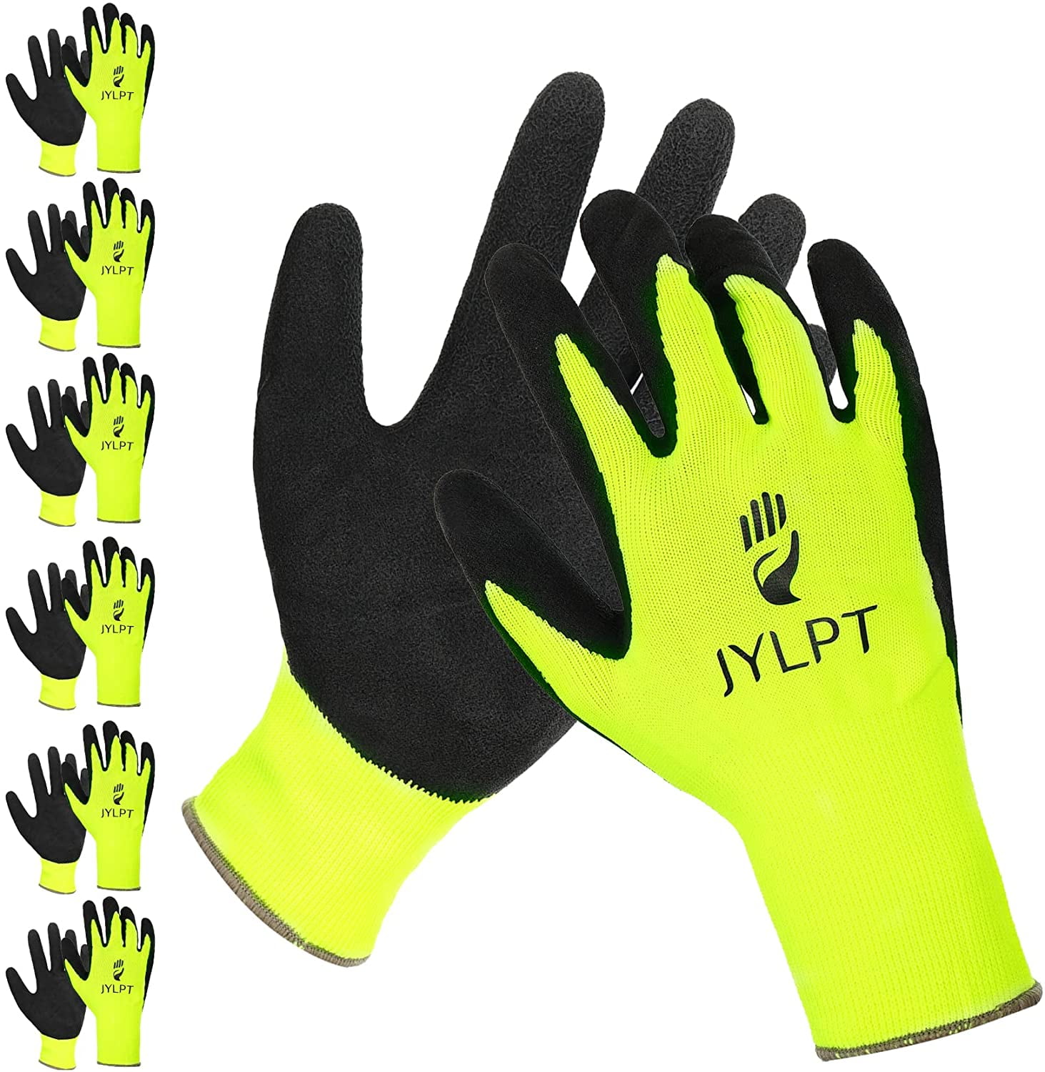 Vs Nitrile 15-Pair PU Coated Work Gloves Latex-Free For