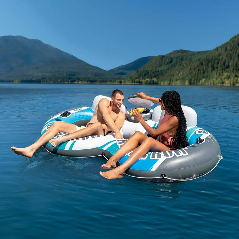 Cooler Intex River Run Inflatable Tube Swimming Pool Intex River