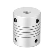 6.35mm to 6.35mm Shaft Coupling Flexible Coupler Motor Connector Joint L30xD25