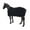black, variant on Horse Blankets, Equestrian Shawls, Winter Warm Cotton Wool Blankets, Warm Pads, Harness Sets, Harness Accessories