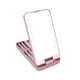 thumbnail image 2 of Pinceles de maquillaje, kit de maquillaje de viaje, juego de brochas de maquillaje con espejo de luz LED, espejo con juego de 5 brochas de maquillaje, caja de almacenamiento de brochas de maquillaje c, 2 of 2