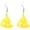 3, variant on Cute Sweet Cheese Lightweight Drop Dangle Earrings Acrylic Funny Biscuit Simulation Cheesecake Creative Asymmetry Statement Jewelry for Women