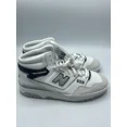 thumbnail image 4 of New Balance Men's 650 Sneaker White Black Shoes Sneakers, 4 of 5