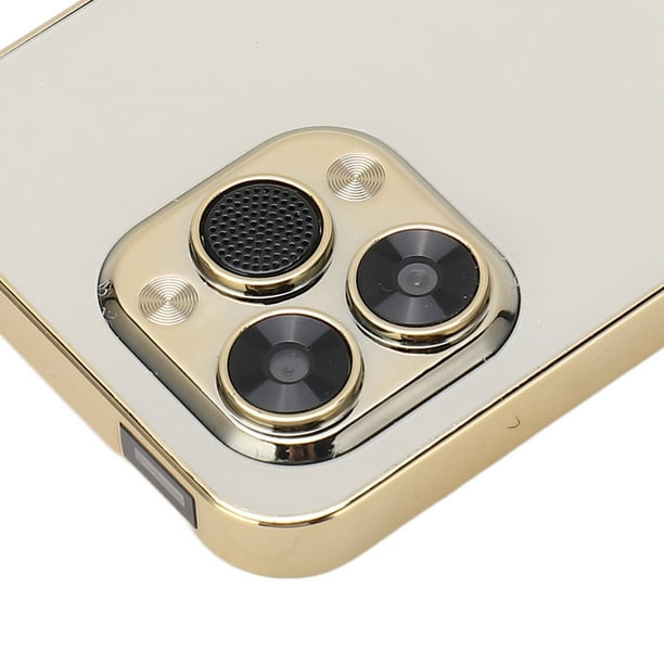 F14 Pro 2.8 Inch 2G Unlocked Cell Phone 1000mAh Battery Big Button High VolumeUltra Thin Cell Phone for Seniors Elderly 100‑240V Gold