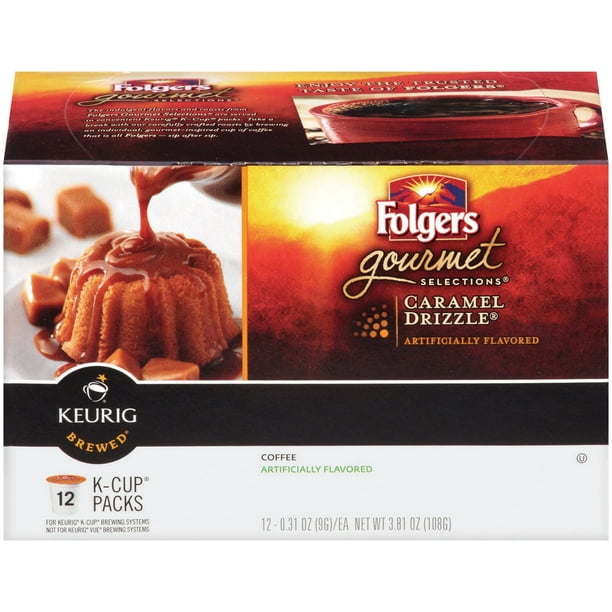 Folgers Caramel Drizzle K Cups, 3.81 OZ (Pack of 6) - Walmart.com