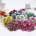 thumbnail image 2 of Fake Flower Bouquet Vivid Decorative Long-lasting Wide Application Simulation Flower Bouquet for Home, 2 of 7