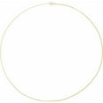 thumbnail image 2 of 14k Yellow Gold 1.1mm Rolo 20 Inch Chain Necklace Chain Necklace for Women and Men - 1.6 Grams, 2 of 2