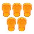thumbnail image 4 of Crutch Tips, Cane Tips Rubber Material Long Lasting Nonslip Base 5PCS Translucent  For Folding Cane For Cane For Walking Stick Translucent Yellow, 4 of 8