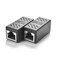 thumbnail image 2 of Conector Hembra a Hembra RJ45 8 Core Jack Network Internet Extender 5pcs, 2 of 7
