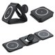 thumbnail image 1 of Almohadilla de carga inalámbrica plegable para iPhone, soporte de cargador inalámbrico compacto 3 en 1, almohadilla de estación de carga portátil inalámbrica para Iwatch/airpods/iphone ACTIVE Biensenido a ACTIVE, 1 of 5