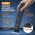 thumbnail image 5 of Cortadora De Pelo  Profesional Afeitadora Electrica Trimmer Malubero Color Negro, 5 of 5