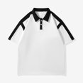 thumbnail image 1 of pstuiky Camisas de manga corta para hombre, Pijama deportivo para hombre, para estar en casa, color liso, camiseta deportiva camisetas de hombre xxl, 1 of 4