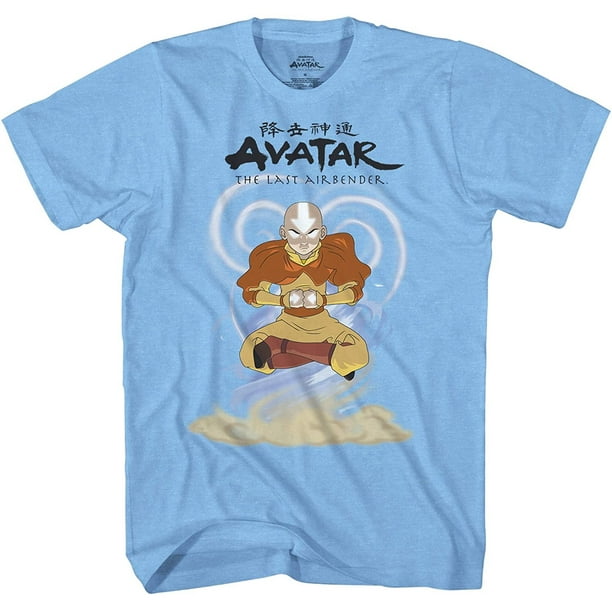 Avatar The Last Airbender Mens Short Sleeve T Shirt Avatar Aang Katara Sokka Toph Zuko 7584