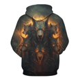 thumbnail image 3 of WILLBEST Sudadera con Capucha con Estampado De Animales para Hombre, Estilo Casual y Deportivo Chica, 3 of 3