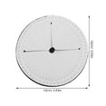 thumbnail image 2 of HEANUJJ 5Pcs Heat Transfer Coasters for Wine Glass with Stable Base in White EVA, 2 of 7