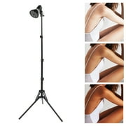 Sun Light Skin Tanning Lamp, Tripod Stand 54W E27 Blue Light Eye Foldable And Portable With Light Bulbs For Face Body
