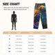 thumbnail image 3 of Balery Neon Seahorse Underwater Realm Pantalones de pijama para mujer, pijamas ultraligeros, pantalones de estar por casa-X-Large, 3 of 6