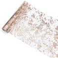 thumbnail image 2 of Metallic Gold Foil Mesh Table Runner Elegant Party Christmas Decoration, 2 of 10