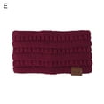 thumbnail image 3 of SPRING PARK 20 Colors Fashion Girl Women Winter Outdoor Warm Solid Color Headband Elastic Hair Casual Hoop Accessory, 3 of 7