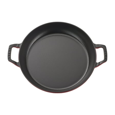Staub - Cast Iron 3.5-qt Braiser with Glass Lid - Cherry