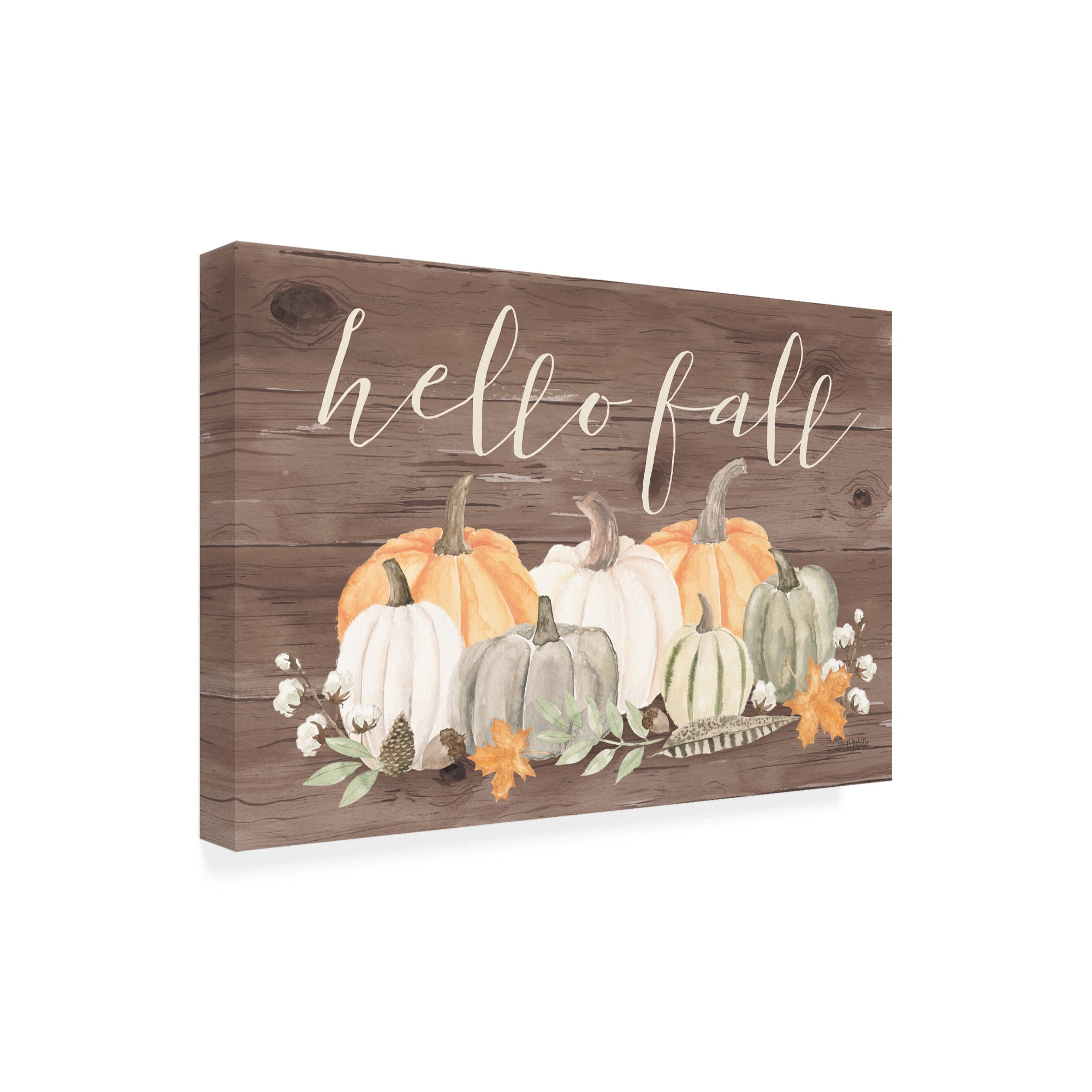 Trademark Fine Art 'Autumn Offering III Dark' Canvas Art by Jenaya Jackson