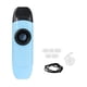 thumbnail image 1 of Kazoo de tono ajustable para niños y adultos con cordón y 5 membranas adicionales. Azul, 1 of 9