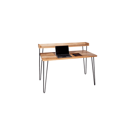 OneSpace - Avalon Simple Computer Desk - Classic Oak