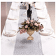 thumbnail image 2 of 2 Pz  Caminos De Mesa Con Lentejuelas Plateado, 2 of 5